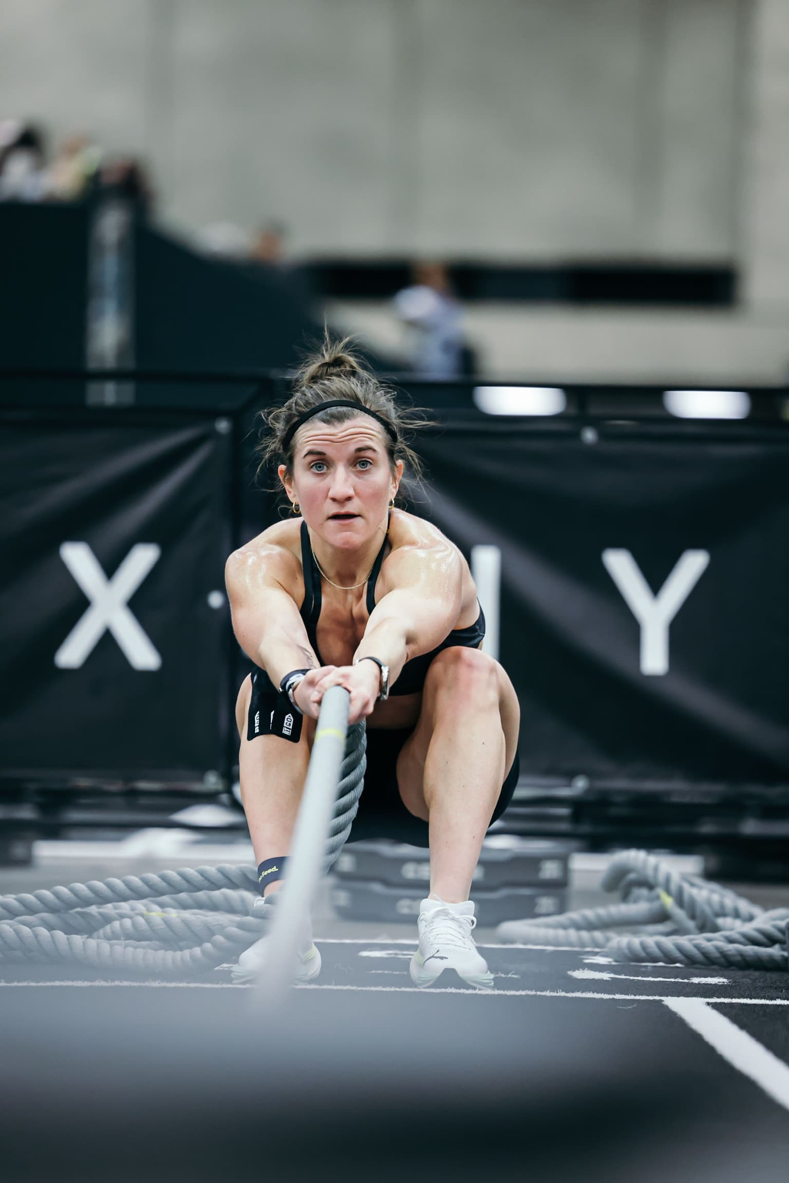 Kayla Fenske training